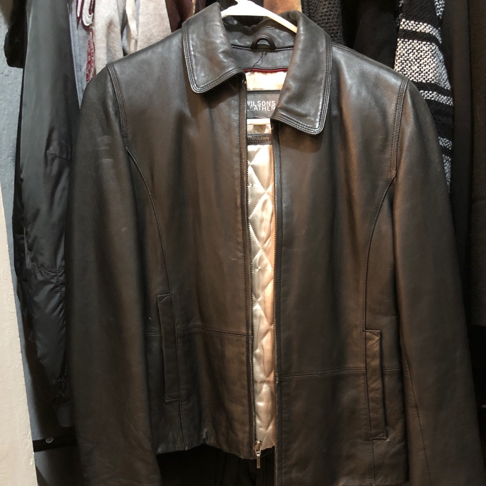 Wilson’s leather jacket